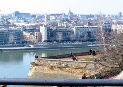 Novi Sad - the sight from the fortress