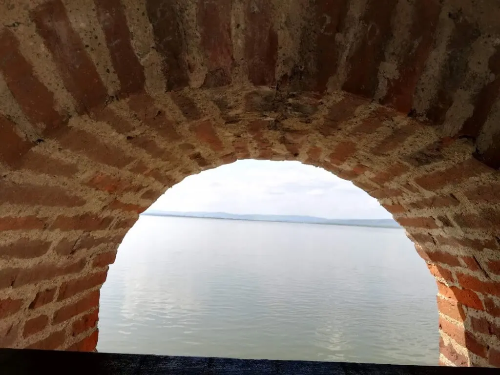 View on Danube and Romania