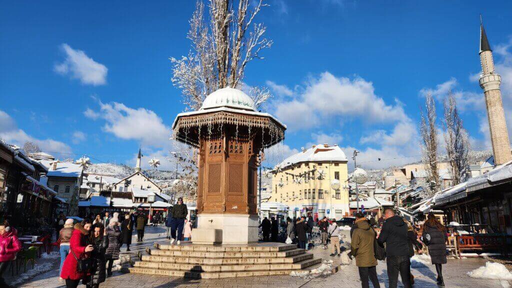 Bascarsija in winter