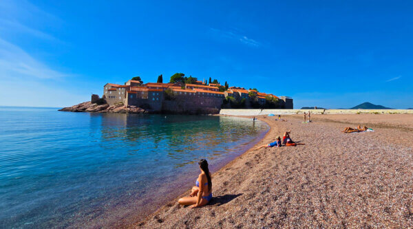 Sveti Stefan Beach 2024