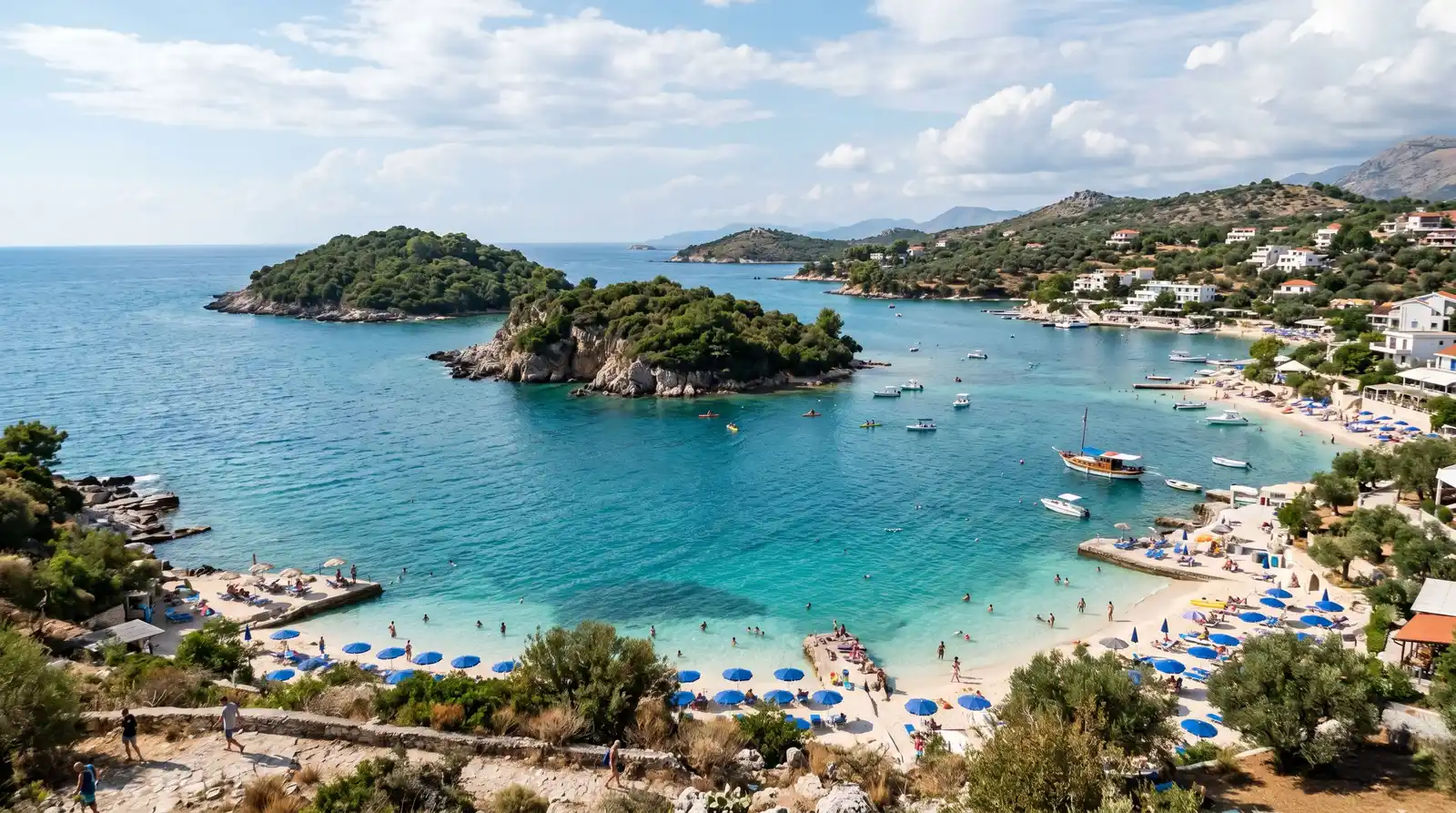 Ksamil Albania photo by Balkan Chauffeur